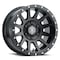 Icon Vehicle Dynamics 17 X 8.5 COMPRESSION 6 X 135 5INBP 6MM OFFSET- SAT BLACK 2017856350SB - alternate 1